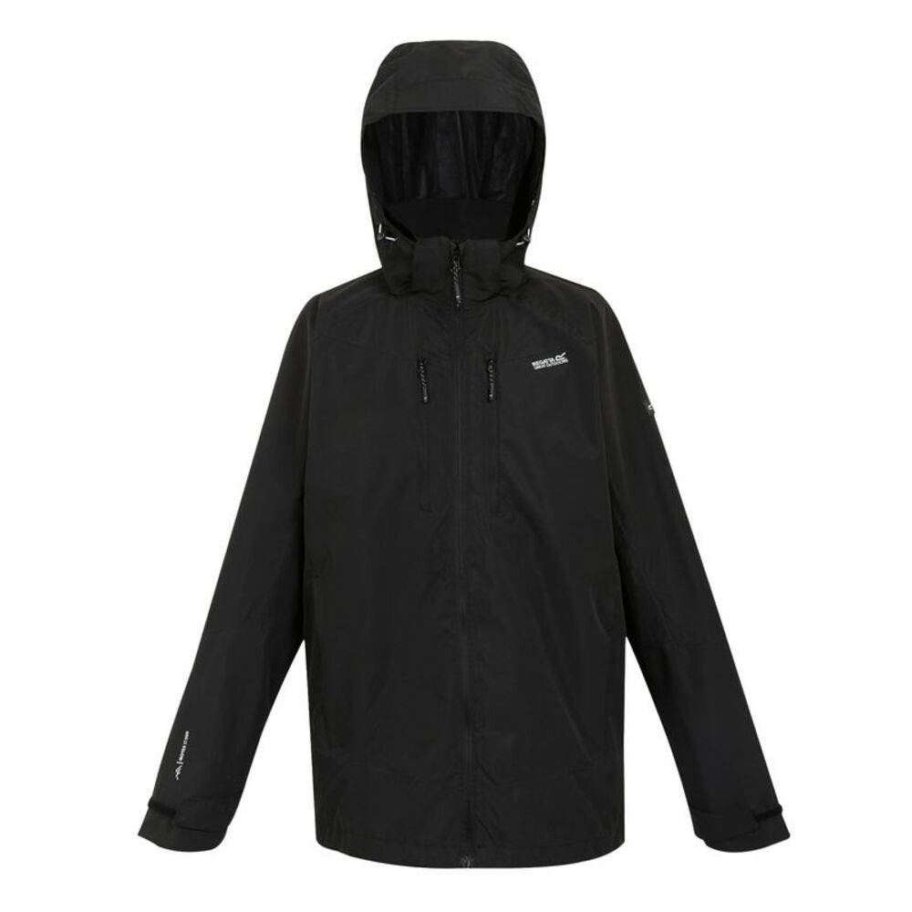 Regatta Mens Calderdale VI Waterproof Jacket / Black